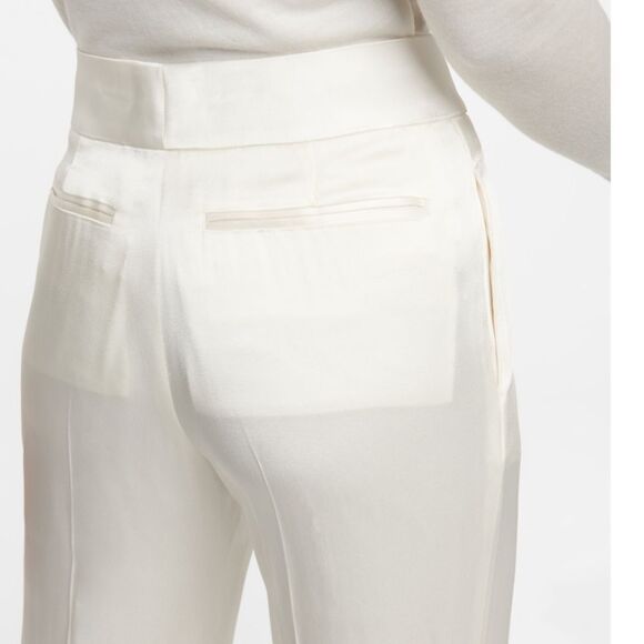 Tom Ford Women's Wide-Leg Satin Pants NWT Size 46 $1320 - Picture 6 of 7